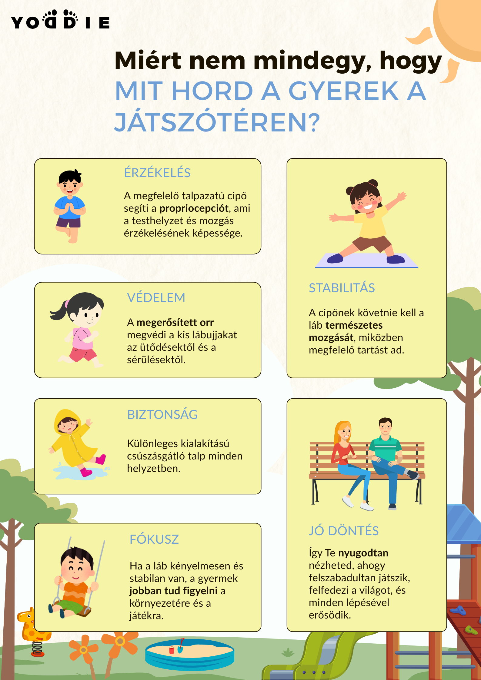 Miért nem mindegy, mit hord a gyermeked a játszótéren?